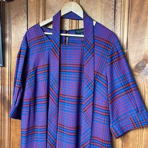 Eloquii plaid dress